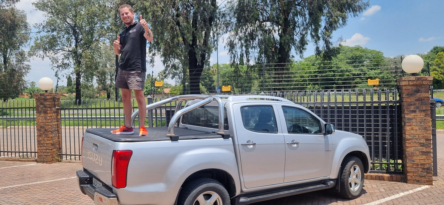 Trifold Hard Lockable Bakkie Tonneau Covers Isuzu