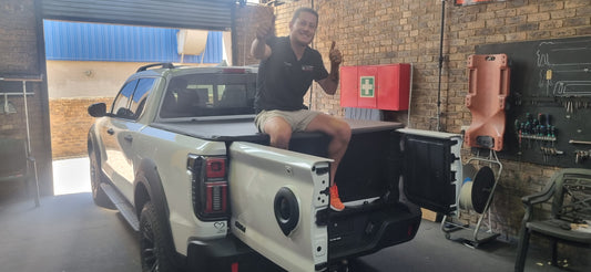 Trifold Hard Lockable Bakkie Tonneau Covers GWM P Series