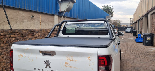 Trifold Hard Lockable Bakkie Tonneau Covers Peugeot Landtrek