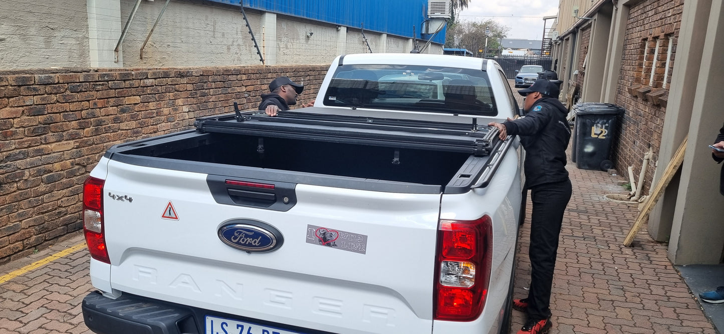 Trifold Hard Lockable Bakkie Tonneau Covers Ford Ranger