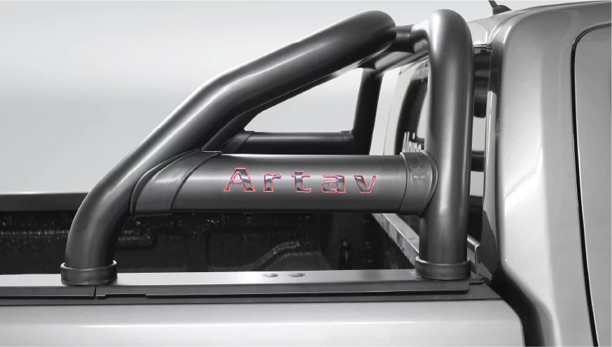 New VW Amarok Sports Bar Black – Single Cab (Fits Securi Lid & OEM Tonneau)