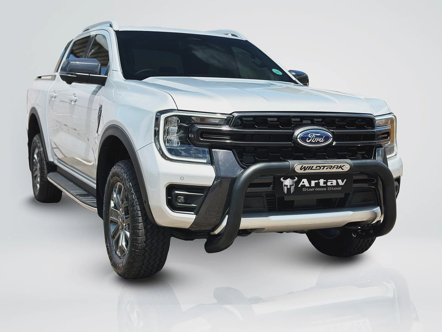 Ford Ranger Next Gen Wildtrak PDC Nudge Bar Black (New Decal Design)