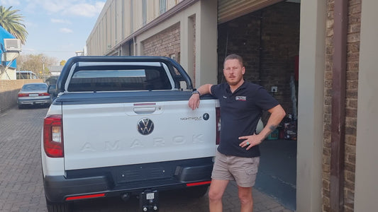 Trifold Hard Lockable Bakkie Tonneau Covers VW Amarok