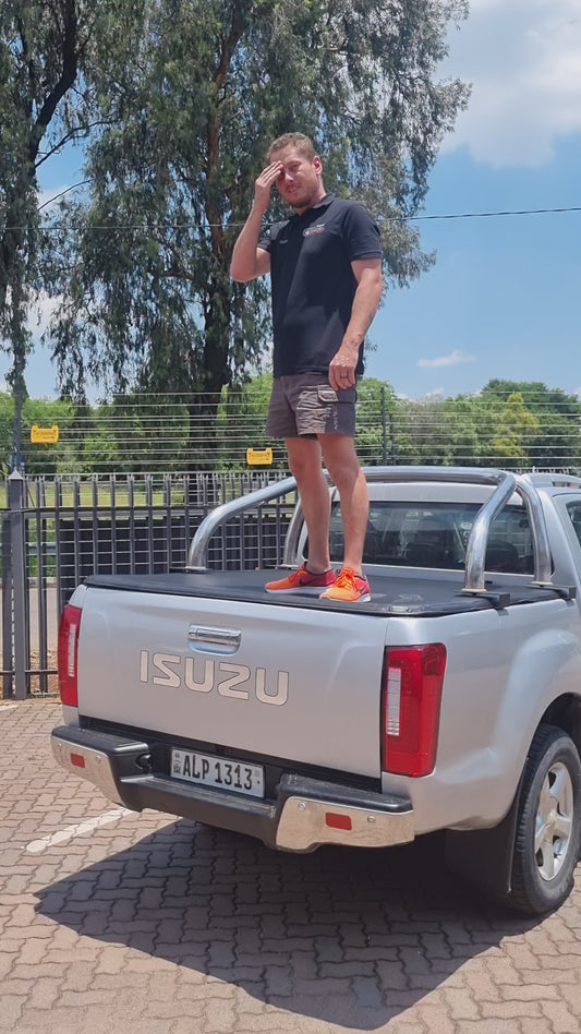 Trifold Hard Lockable Bakkie Tonneau Covers Isuzu
