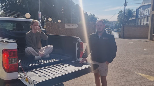 Dragmat bakkie bin liner-loader-mat