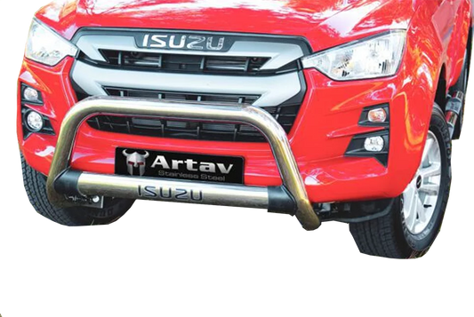 Isuzu DMAX Nudge Bar w Oval Cross Member