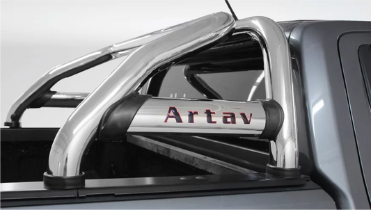 New VW Amarok Sports Bar Stainless – Single Cab (Fits Securi Lid & OEM Tonneau)