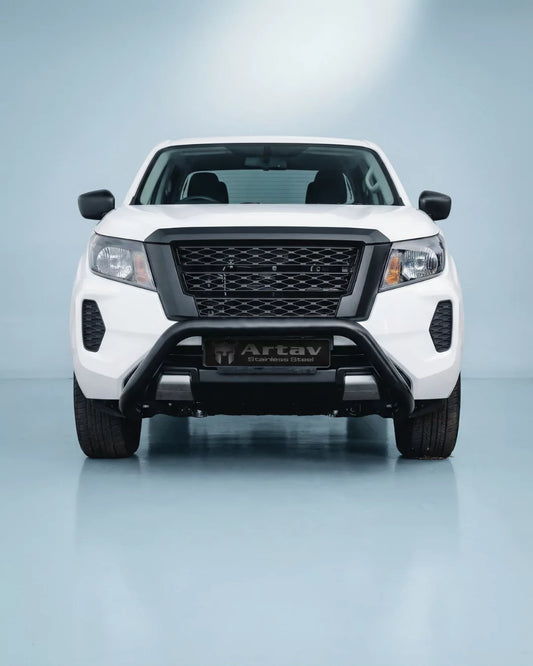Artav Nudge Bar Black for use on Nissan Navara D23 Facelift Model