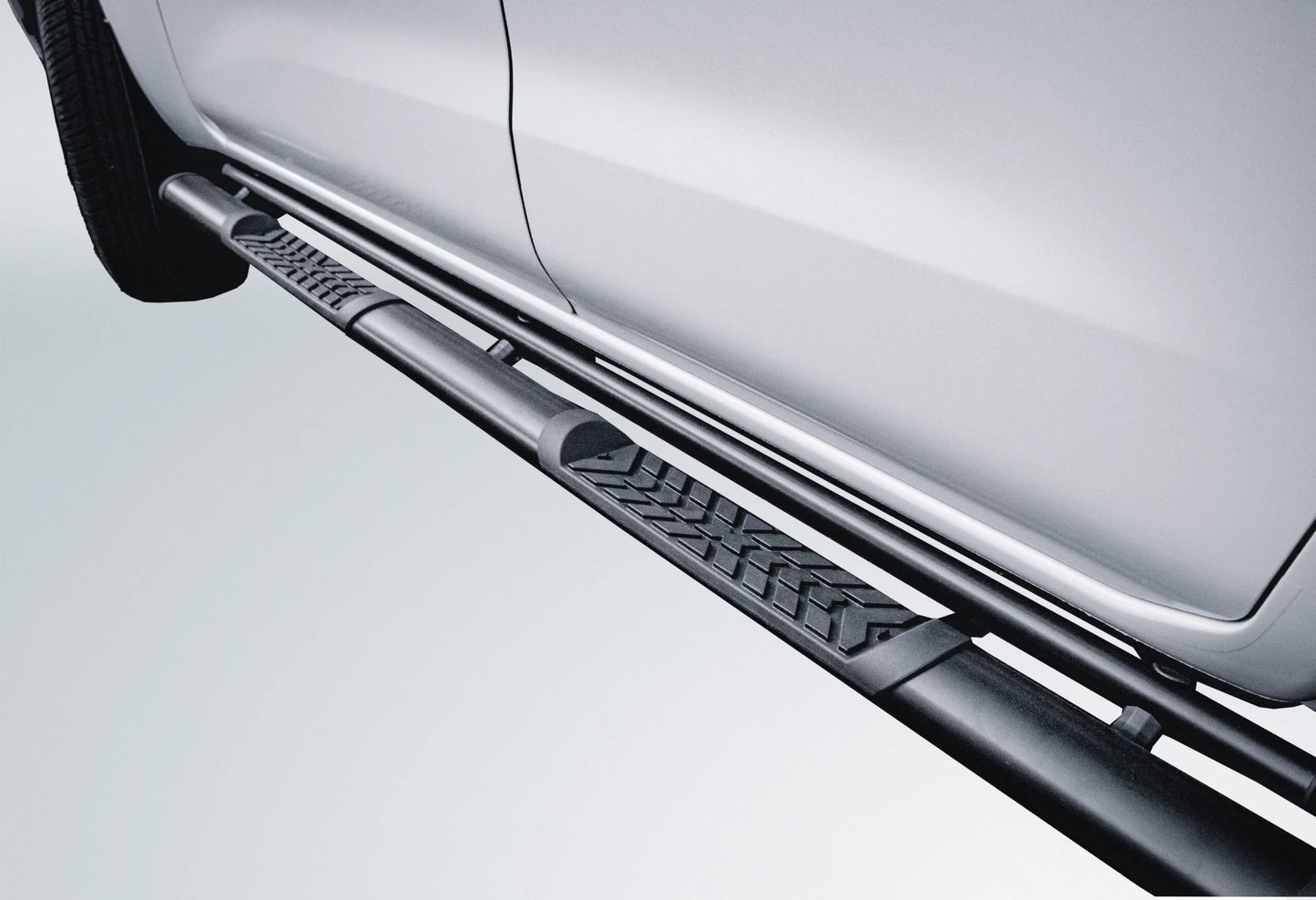 Artav Side Steps Black for use on Nissan Navara D23 Facelift Double Cab Model