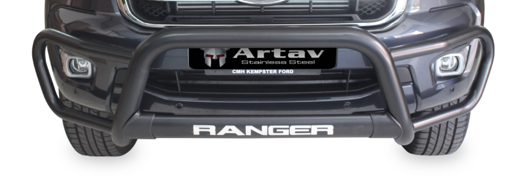 Ford Ranger T6 Facelift Tri Bumper Black 2016+ BS-150045