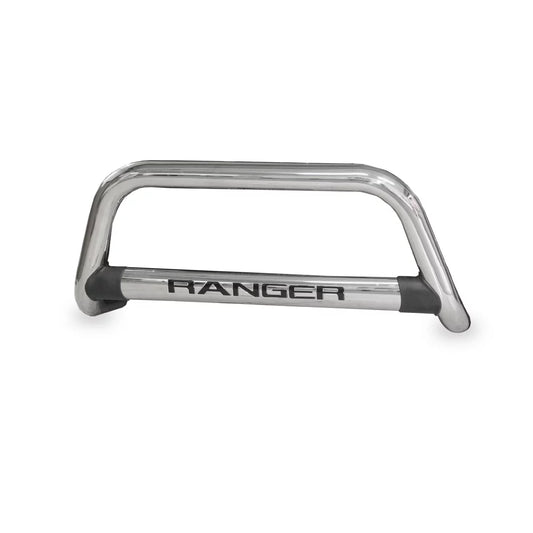Ford Ranger T6 Facelift Nudge Bar Stainless (Also fits Everest without PDC – Request Decal)