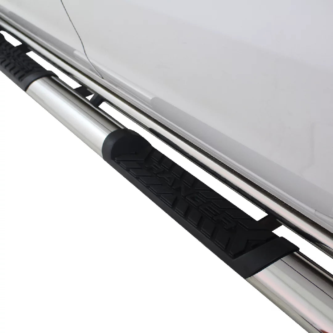 Ford Ranger T6 Side Steps Double Cab & Extended Cab Stainless