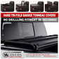 Trifold Hard Lockable Bakkie Tonneau Covers JAC T8-T9