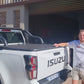 Trifold Hard Lockable Bakkie Tonneau Covers Isuzu